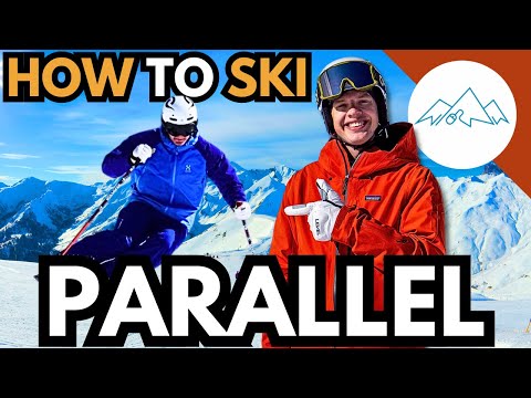 How to ski Parallel | Wedge to parallel ski | How to turn on skis intermediate