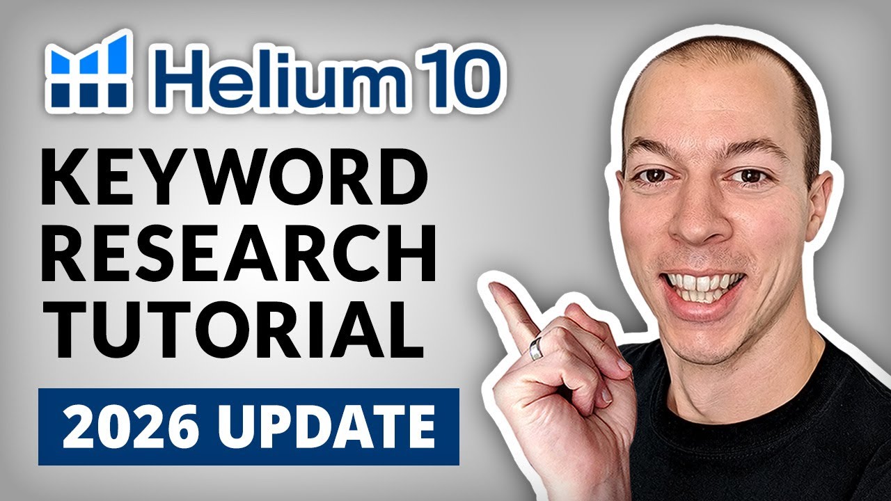 How To Do Amazon Keyword Research Using Helium 10 | FULL TUTORIAL 2026!