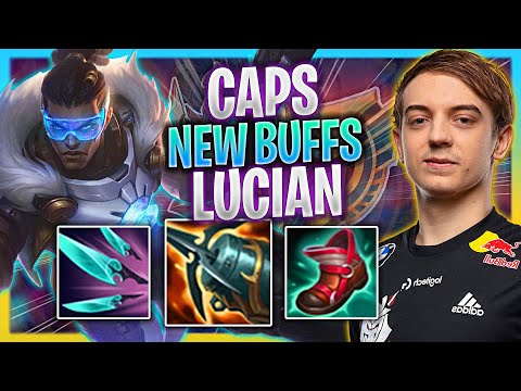 CAPS IS READY TO PLAY LUCIAN MID WITH NEW BUFFS! | G2 Caps Plays Lucian Mid vs Leblanc!  Season 2023