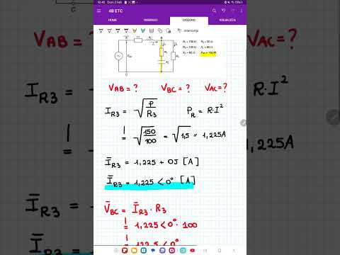 Risoluzione di un circuito in regime alternato monofase