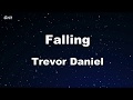 Karaoke♬ Falling - Trevor Daniel 【No Guide Melody】 Instrumental