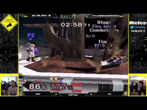 Avalon IV - Mahie vs Sixx - SSBM Singles Winners Bracket