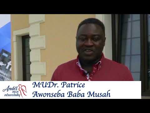 Anděl mezi zdravotníky 2021 - Patrice Awonseba Baba Musah