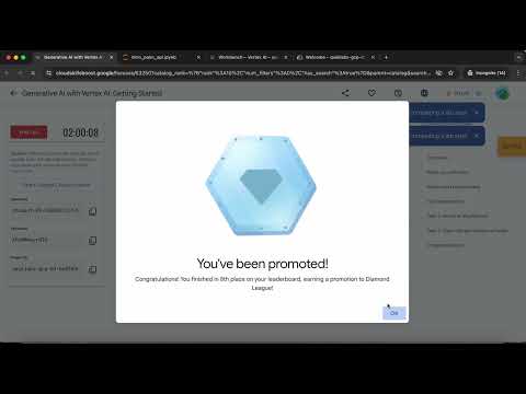 Generative AI with Vertex AI Getting Started GSP1150