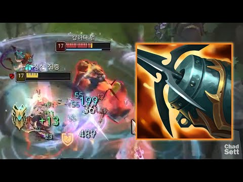 Katarina killing 4000+ HP Sion in 3 second..