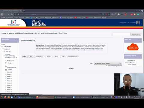 Accessing a wiki in Moodle