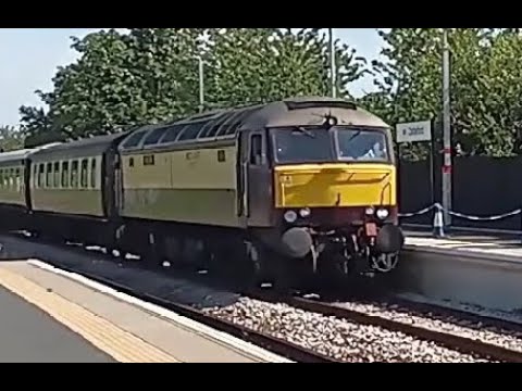 57601 and 57313 passing Castleford (3/9/23)