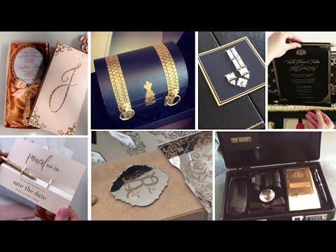 Wedding Wedding Invitation card Ideas||Unique and Amazing Card ideas