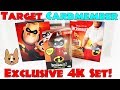 Incredibles 2 Target Exclusive 4K Blu Ray DVD Set Red Card Cardmember Exclusive Unboxing