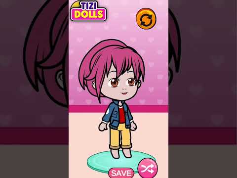 I'm ready to go out, Looking all cool😎👧🏻|Doll World| #tizi #trending #dolls #shorts #youtube #cool