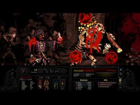 Darkest Dungeon - Pitch Black Dungeon Mod 6.1 - New Hag Witch (version 6.147)