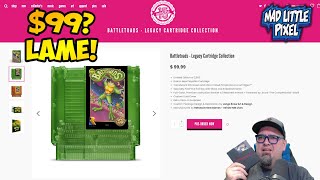 $100 Battletoads NES Cartridge Reproduction! iam8bit Is Crazy! Who Is This for & WHY?