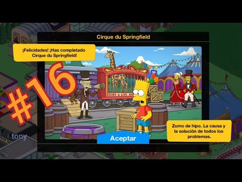 Los Simpson Springfield "Cirque'22: Capítulo 16 - Pirámide de elefantes... y Fin de Evento" por Tony