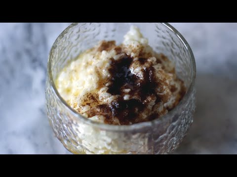 Traditional Danish rice pudding made simple! Scandinavian food recipe/ 5 ingredients only