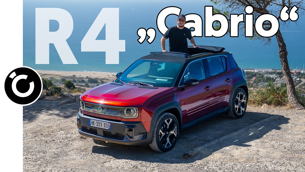 Das COOLSTE E-Auto 2026? Renault R4 Plein Sud im Cabrio-Test!