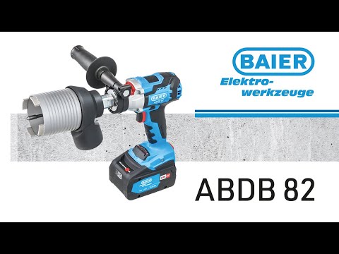 Akku-Diamant-Trockenbohrmaschine mit Softschlag ABDB82 zum Dosensenken