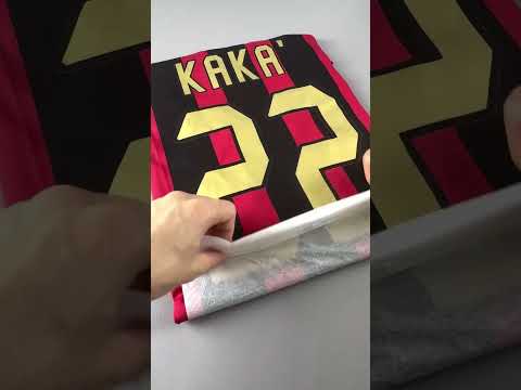 #football 2006/2007 AC Milan Home Fan Edition No. 22 Kaka Retro Jersey #soccer #jersey