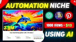 New Viral Niche For YouTube Automation Using Chatgpt In 2024