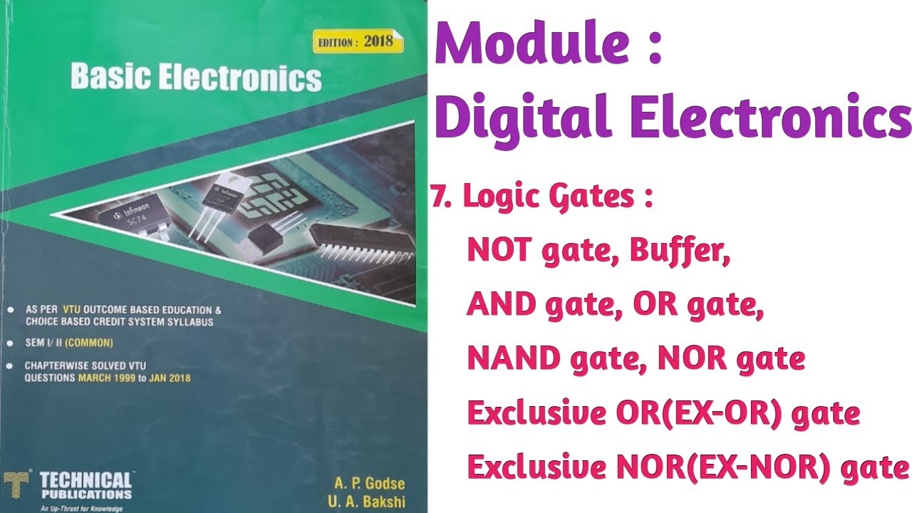 Basic Electronics Engineering | Digital Electronics Fundamentals | Logic Gates