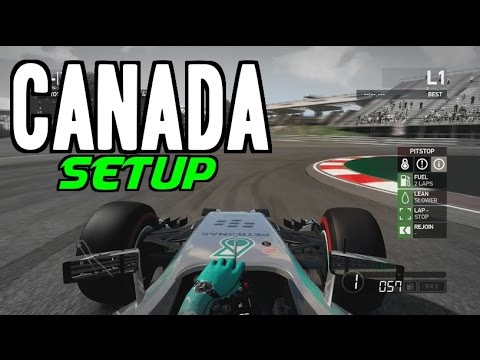 F1 2014 Canada Hotlap + Setup