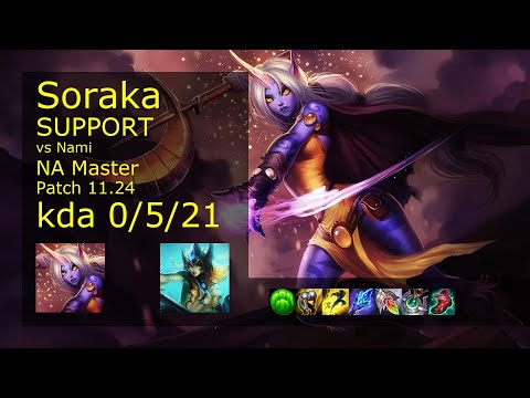 Rank 4 NA Soraka: Support vs Nami