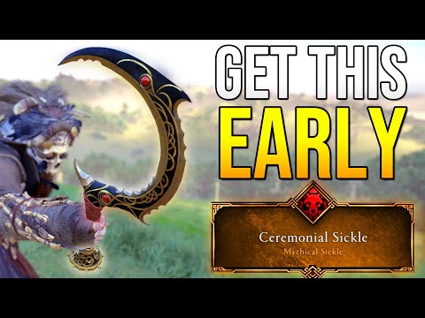Get The Sickle Weapon EARLY in Assassins Creed Valhalla Wrath of the Druids DLC (Best Weapons)