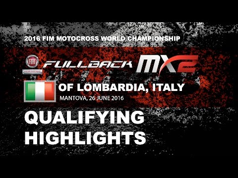 MX2 Qualifying Race Highlights FULLBACK MXGP of Lombardia-Italy 2016