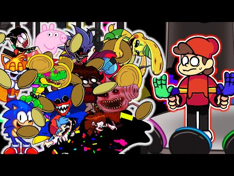 FNF Musical Memory - But Different Characters Sing It 🎶 GameToons Player Sings (Poppy Playtime 2)