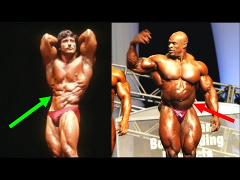 Frank Zane vs Ronnie Coleman(1991/2003)