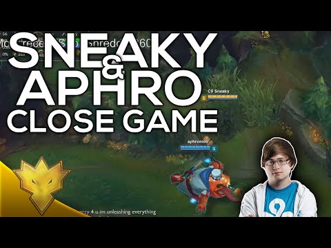 Sneaky & Aphromoo - Close Game - Duo Queue Funny Moments & Highlights