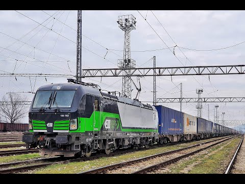 🇧🇬 Cab Ride: [4K] 🆕 Kaspichan - Komunari - Karnobat 🚆 Siemens Vectron X4-E (ELL) 😍 Part 1/2
