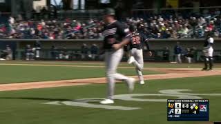 Jordan Diaz SMACKS a RBI Double! | Oakland Athletics Prospect | 3/31/2023