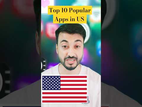 Top 10 Most Popular Apps in US 2024 #top10
