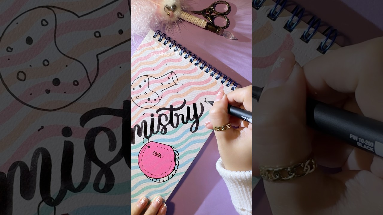 Easy Way to Create Stunning Front Page 🌈✨ #shorts #frontpage #nhuandao