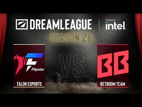 Dota2 - Flipster Talon vs BetBoom Team - DreamLeague Season 26 - Group Stage 2