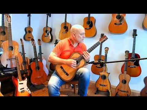Francisco Pau ~1890 early Spanish guitar in Torres Style - outstanding sound and exceptional construction details - check video! image 18