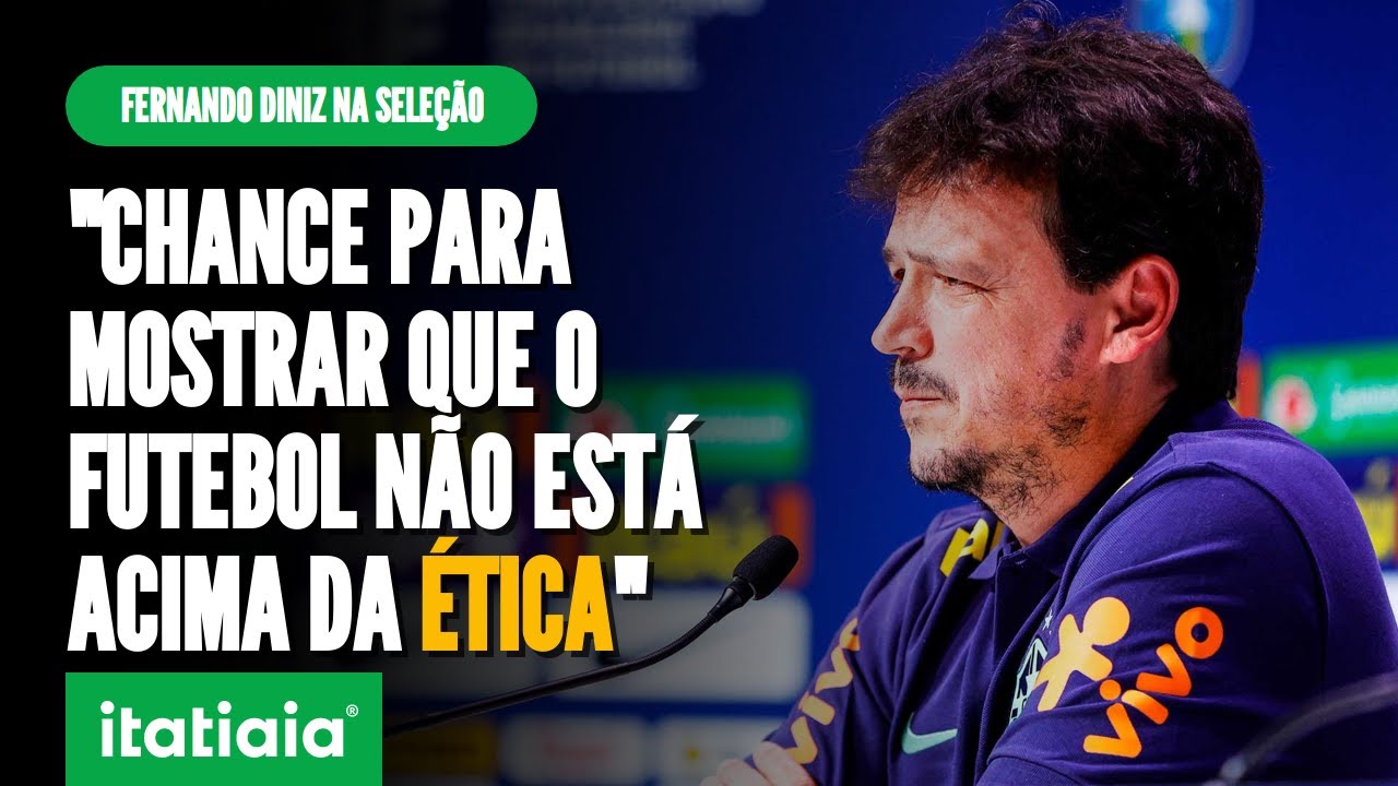 FERNANDO DINIZ EXPLICA COMO VAI SEPARAR SELEÇÃO BRASILEIRA E FLUMINENSE