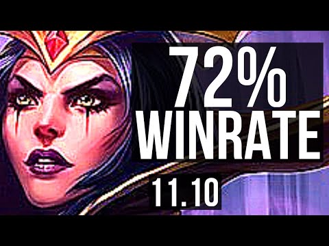 LEBLANC vs KARMA (MID) | 72% winrate, 6 solo kills, 14/3/12, Legendary | BR Master | v11.10