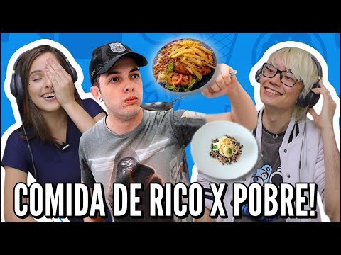 JOVENS REAGEM A CARACOL RAIVOSO - COMIDA DE RICO E DE POBRE