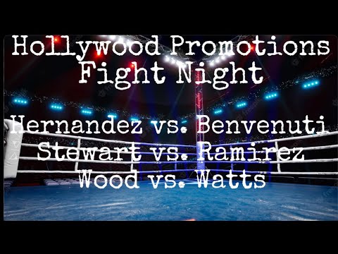 Hollywood Promotions Fight Night: Three Fight Special