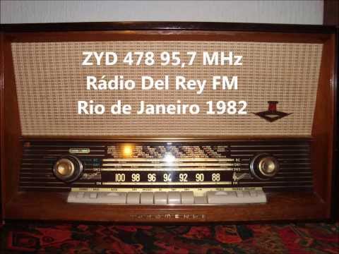 Rádio Del Rey FM 95,7 MHz Rio de Janeiro 1982