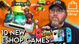 PONG RPG?! Pong Quest + 10 More Switch eShop Games