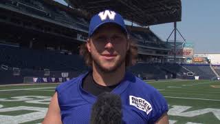 Blue Bombers' Sam Hurl's story