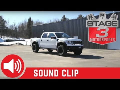 2011 F150 Raptor 6.2L MBRP 3.5 Inch Exhaust System Sound Clips