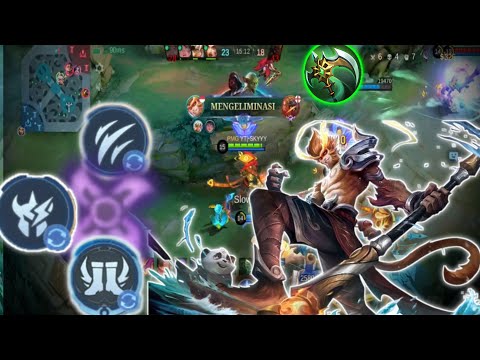 "SUN META EMBLEM ASSASSIN!!Damage Ngeburst Pakai Corrosion Scythe🔥"Gameplay Sun Hyper New Meta!!!