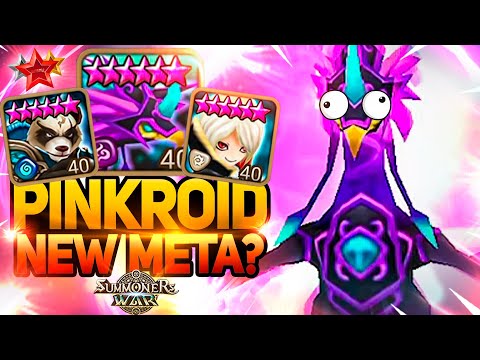 PinkRoid SHOCKS Enemies with HIGH SPD JAARA - Summoners War