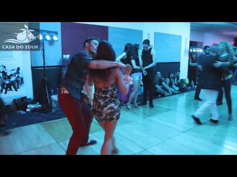 Casa Do Zouk 2015 - Bruno's Epic Social Dance w Larissa Thayane