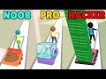 NOOB vs PRO vs HACKER in Brick Builder NOOB vs PRO vs HACKER in Brick Builder