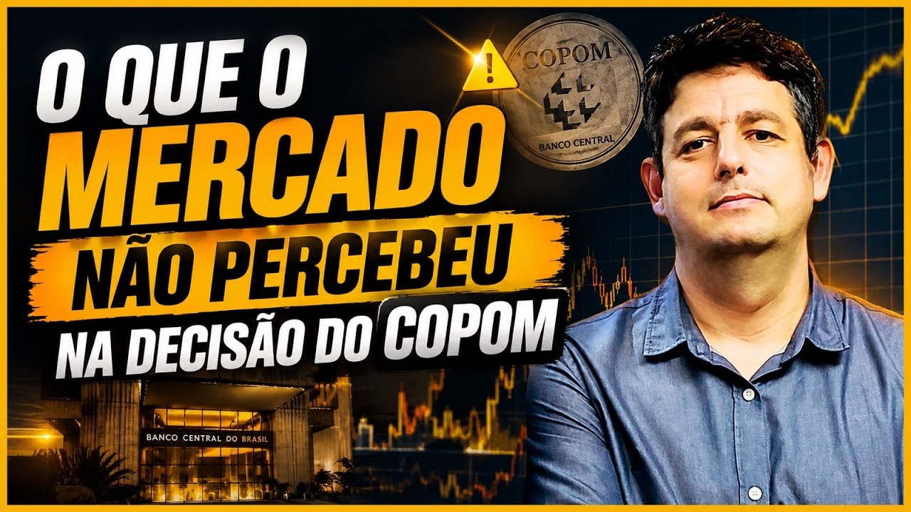 O que o mercado não percebeu na decisão do COPOM