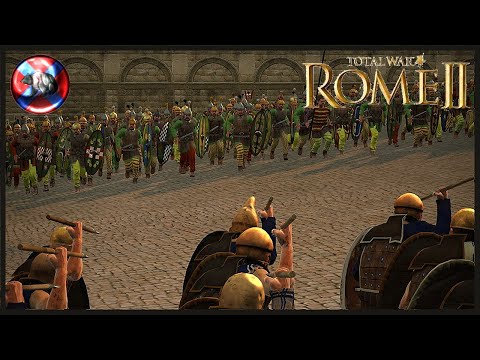 DISGUSTING TACTICS SLICE THROUGH AN ARMY!!!  3V3 TOTAL WAR ROME 2 SIEGE